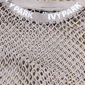 IVY PARK mesh net tunic shirt